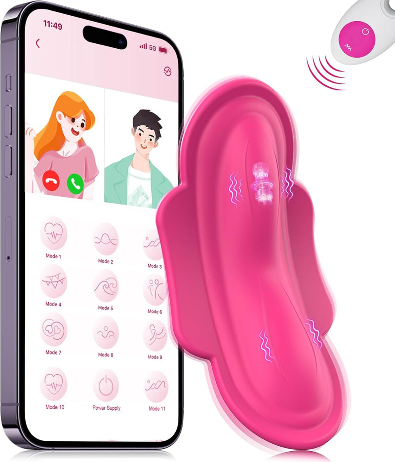 Wearable Panty Vibrator with APP Control – Mini Bullet for Clitoral & G-Spot Pleasure