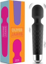 Compact Vibrating Wand – 20 Patterns & 8 Speeds for Clitoral & Full-Body Pleasure