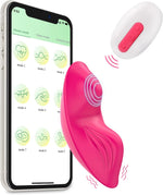 App-Controlled Wearable Panty Vibrator with 9 Modes & Waterproof Design for Women