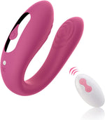 Clitoral & G-Spot Vibrator with Pulsating Tapping, 5 Vibration Modes, Waterproof