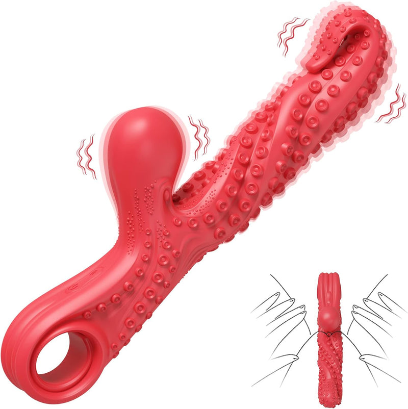 Realistic Monster Tentacle Vibrator – G-Spot & Clitoral Stimulator with 9 Modes