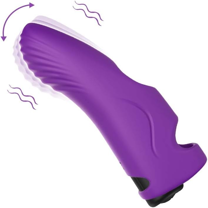 Rechargeable Finger Vibrator for Couples – Waterproof Mini G-Spot & Clitoral Stimulator