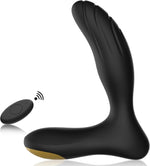 Waterproof Prostate Massager – Remote Control P-Spot Vibrator with 10 Modes