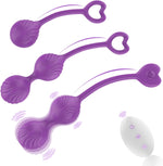 Remote Control G-Spot Vibrator with 10 Modes & 3 Massage Levels, Waterproof Silicone