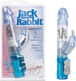 Waterproof Rabbit Vibrator with Rotating Shaft – G-Spot & Clitoral Massager, Blue