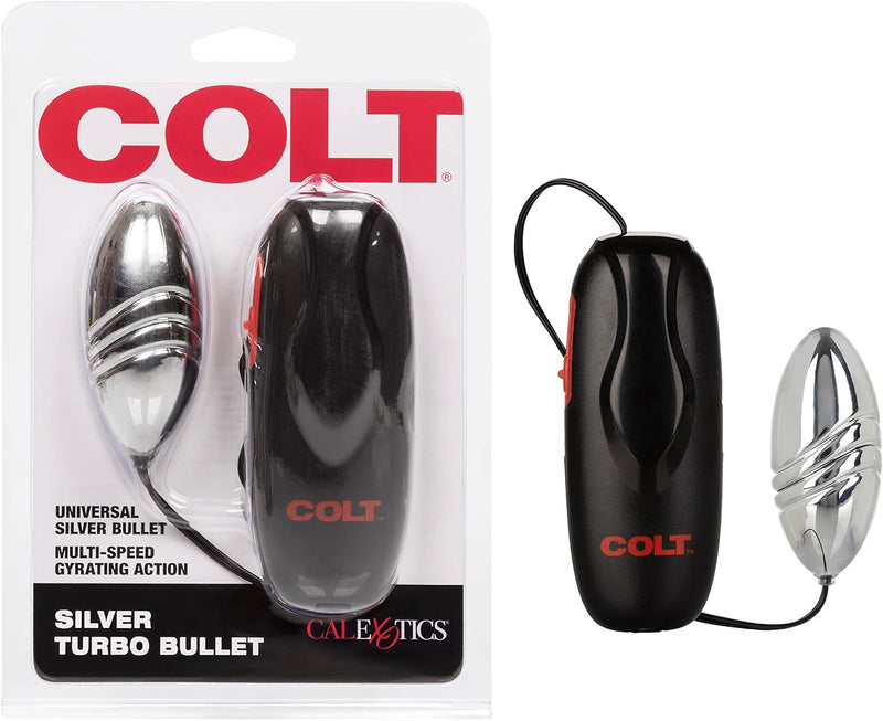 Colt Wired Turbo Bullet Vibrator - Waterproof Prostate & P-Spot Massager for Couples