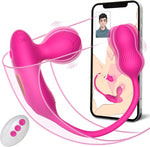 Couple G-Spot & Anal Vibrator, 7 Modes, APP Remote, Wearable Panty Stimulator