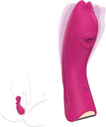 Mini Finger Vibrator for Women – 10 Modes, G-Spot & Clitoral Stimulator, Red