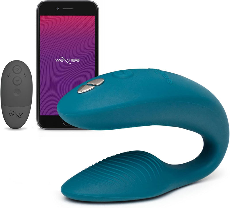 Sync 2 Couples Vibrator | App-Controlled G-Spot & Clitoral Stimulator | 10 Speeds
