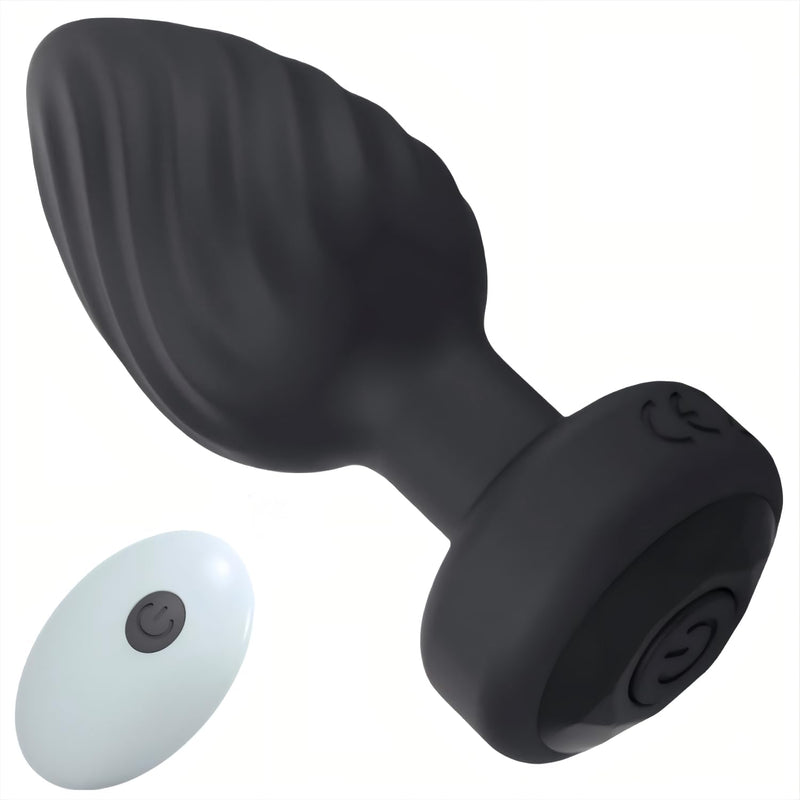 Wireless Remote Anal Plug – 10 Vibration Modes, Rechargeable & Waterproof Prostate Massager for Men & Women