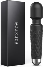 Powerful Wand Massager – 8 Speeds & 20 Patterns, Waterproof Clitoral Stimulator
