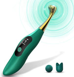 Rechargeable Clitoral & G-Spot Vibrator – 9 Modes, LCD Display, Waterproof Design