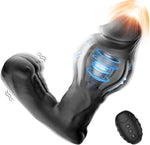 Remote-Control Inflatable Prostate Massager – 3 Expansion & 10 Vibration Modes