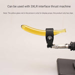 3XLR Connector Attachment Clamp Adapter for Thrusting Machine
