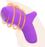 Rechargeable Finger Vibrator – 9 Modes G-Spot & Clitoral Stimulator for Women