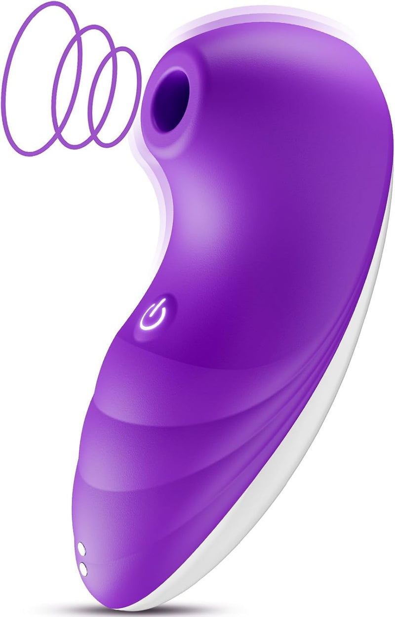 Suction Vibrator for Women – Clitoral & Nipple Stimulator with 7 Suction Modes