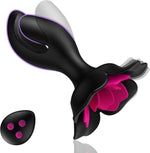 Expanding Vibrating Butt Plug – 10 Modes Anal & G-Spot Massager for Couples