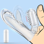 Dual-Stimulation Finger Vibrator – Soft, Reusable, Detachable Bullet for Clitoral & G-Spot