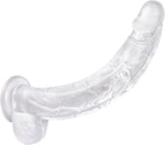 13" Realistic Dildo for Women, G-Spot & Anal Stimulation with Suction Cup, Safe