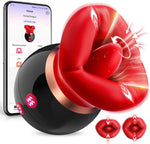 App-Controlled Rose Vibrator – 3 Suction & 10 Vibration Modes for Clit & G-Spot