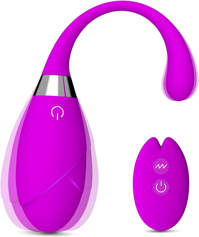 Remote Control Vibrator Bullet, Wearable G-Spot & Clitoral Stimulator for Women