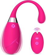 Remote-Controlled Vibrating Bullet, Wearable Panty Toy for Clitoral & G-Spot Stim