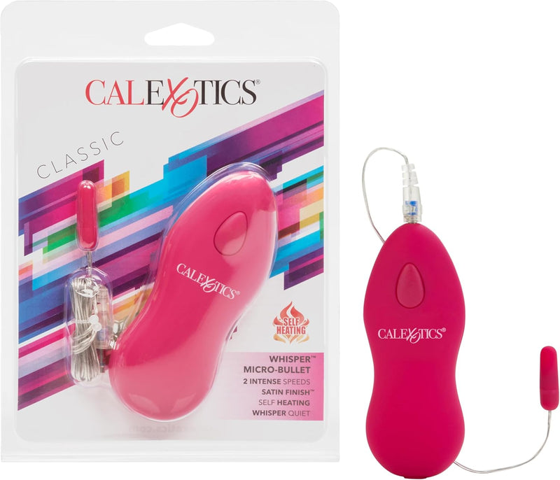 Self-Heating Wired Bullet Vibrator – Remote Control Mini Egg Massager for Couples