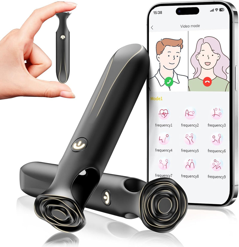Remote-Controlled Mini Bullet Vibrator – Discreet G Spot Toy with 9 Modes for Couples