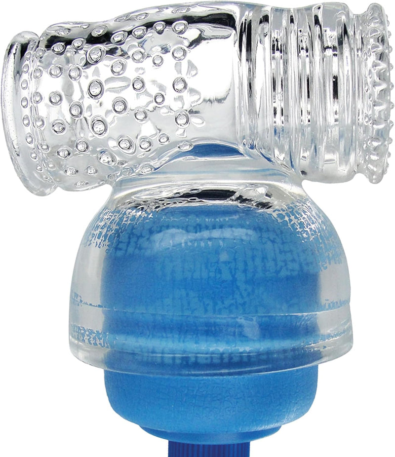 Hummingbird Vibrating Masturbator Attachment – Dual-Sided Textured Massage Tool
