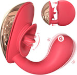 G Spot & Clitoral Vibrator with 10 Licking Modes – Flexible Rabbit Sex Toy