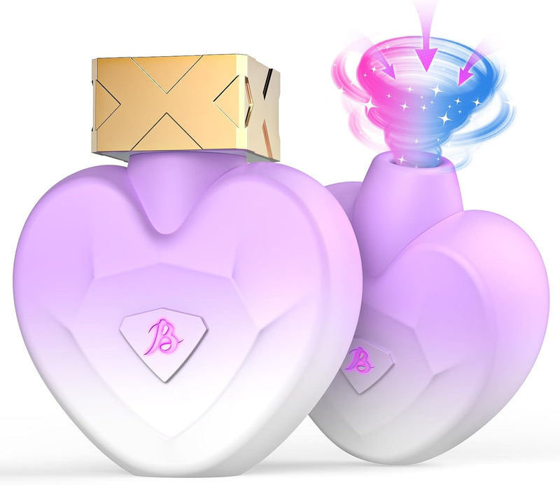Rose Suction Vibrator – 10 Modes Clitoral & Nipple Stimulator for Women & Couples