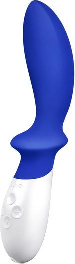Rechargeable Prostate Massager for Men – 6-Mode Vibrating Anal Plug, Blue