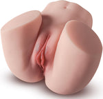 Realistic Male Masturbator Sex Doll, 5.8LB Soft Butt, Vagina & Anal Channels