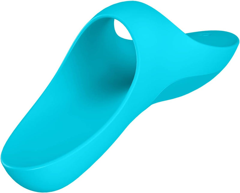 Light Blue Finger Vibrator – Clitoral Stimulator for Women & Intimate Pleasure