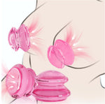 Adjustable Transparent Pink Nipple Suckers – Suction Stimulator for Sensory Play