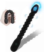 Rechargeable Anal Beads Vibrator with 10 Modes – Prostate & G-Spot Stimulator for Couples