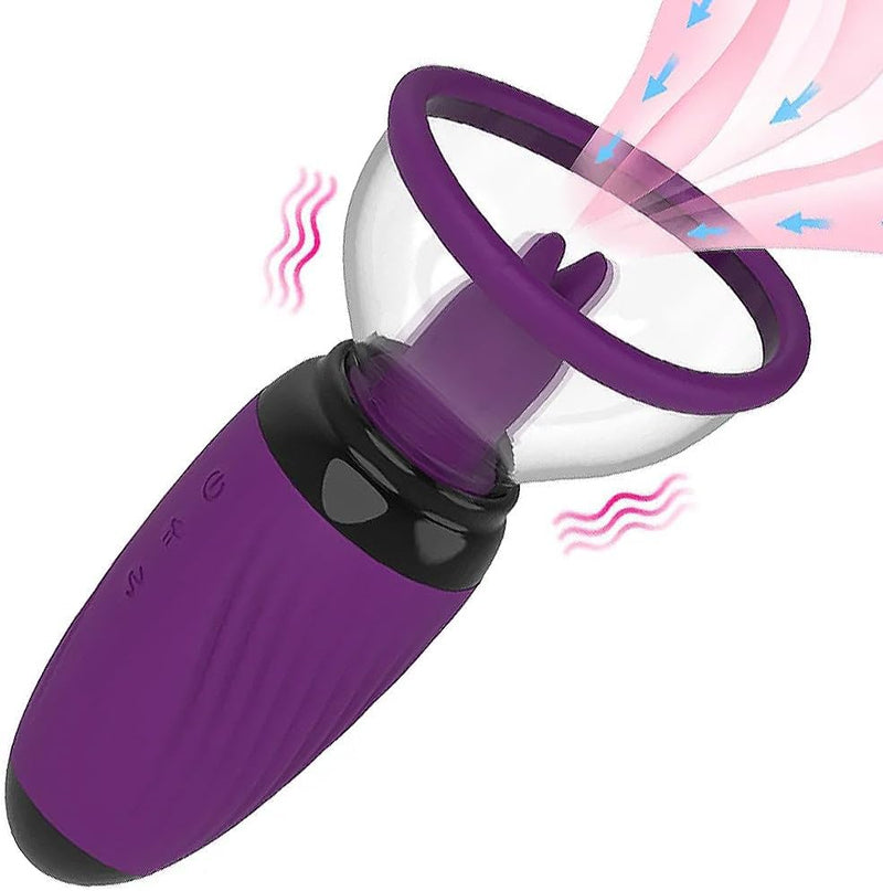 Clitoral Sucking & Licking Vibrator – 7 Modes, Nipple & Clit Stimulator for Women