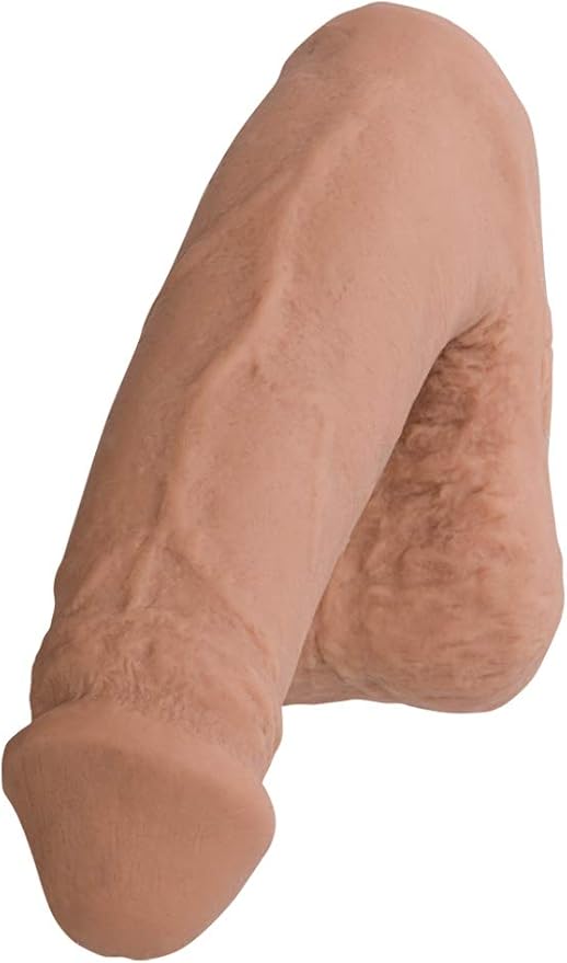 Realistic Flaccid Prosthetic Penis – Life-Like Feel & Weight (200g) – Caramel Tone