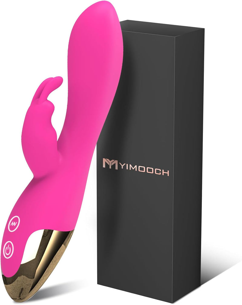 Dual Motor Rabbit Vibrator – G-Spot & Clitoral Stimulator with 10 Vibration Modes