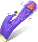 Realistic G-Spot Vibrator | Silicone Dildo with 10 Modes & Clitoral Stimulation