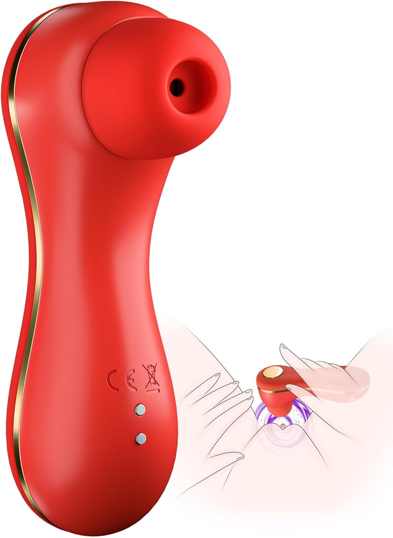 Clitoral Suction Vibrator – 7 Suction & 3 Vibration Modes for G-Spot & Nipple Play