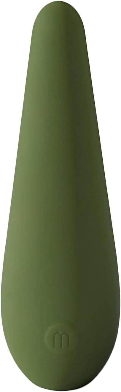 Cordless Clitoral Stimulator - 3 Speeds, Platinum-Grade Silicone, Green.