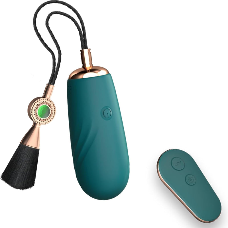 Remote-Control Bullet Vibrator – 12 Modes Mini Egg Vibrator for G-Spot & Clitoral Play