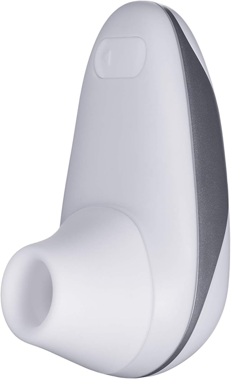 Starlet Clitoral Suction Vibrator – 4 Speeds, Personal Massager for Women (White)