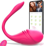 Wireless Egg Vibrator – APP Remote Control Wearable G-Spot & Clit Stimulator