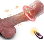 360° Rotating Thrusting Dildo – Realistic Vibrator with Heating, Remote & 9 Modes
