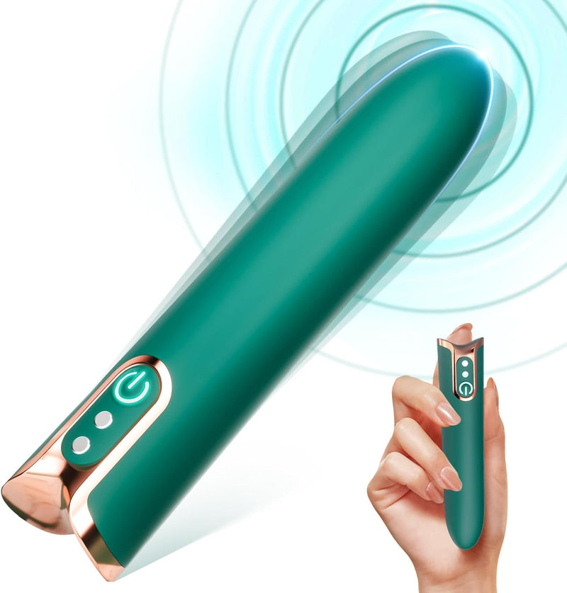 Rechargeable Bullet Vibrator  10 Modes for Clitoral & G-Spot Stimulat   BlessMyBucket