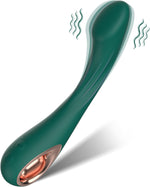 Rechargeable G-Spot Vibrator – Curved Silicone Massager with 10 Intense Modes