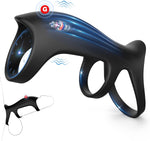Vibrating Cock Ring for Men – 10-Mode Extender & Couples Stimulation Toy