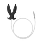Transparent Silicone Urethral and Anal Plug Set for Male Masturbation